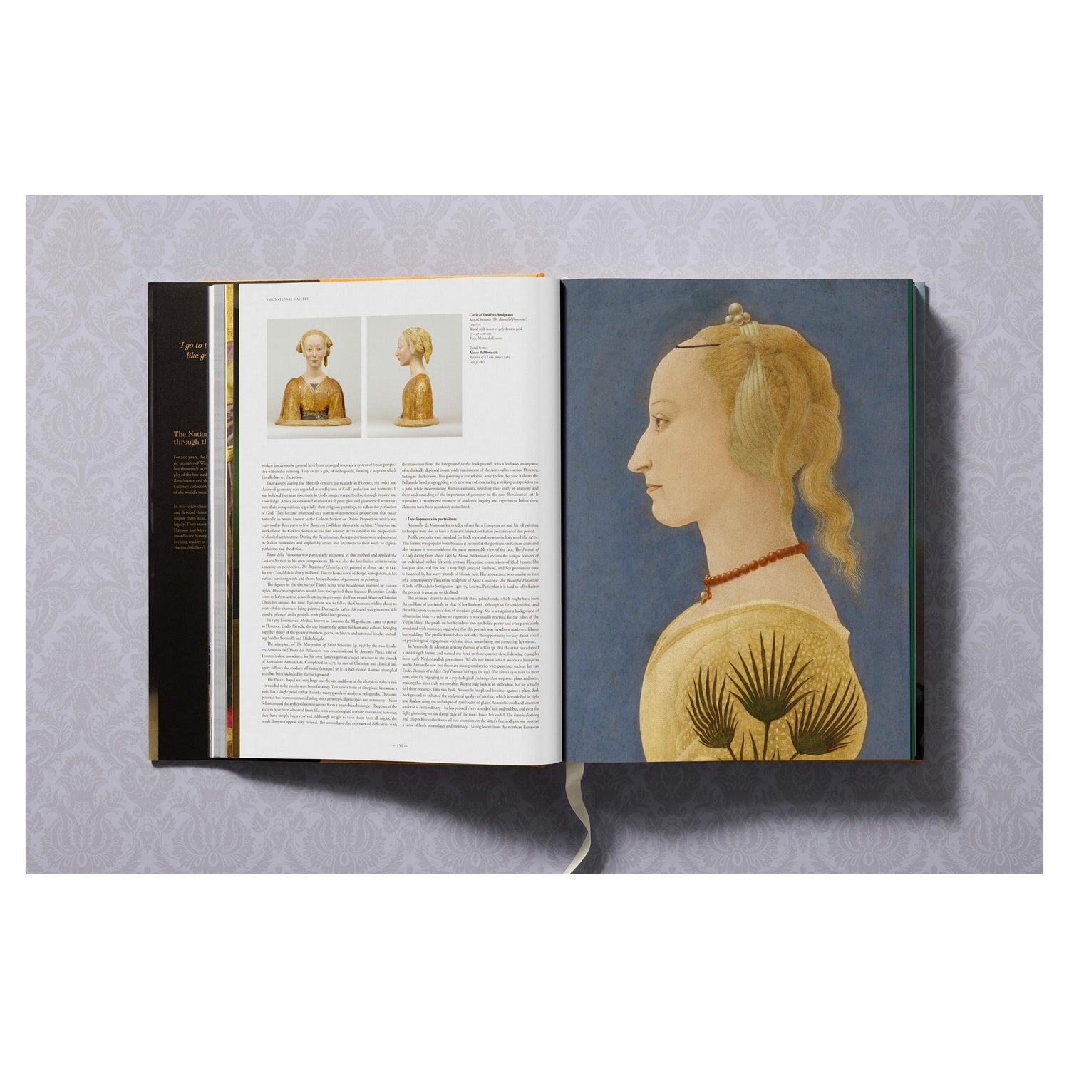 THE NATIONAL GALLERY Buch im Bücherregal