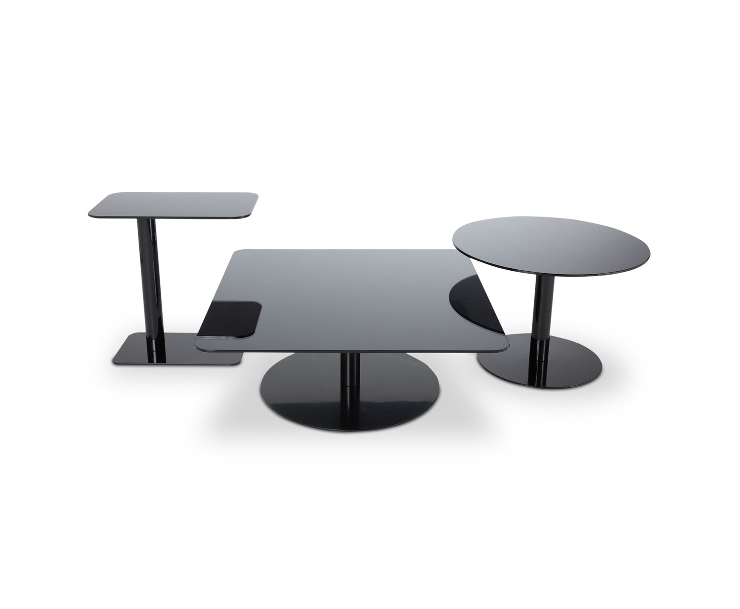 Tom Dixon Flash Table Collection in Black