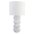 Tischlampe ACCORDION in weiß von Jonathan Adler