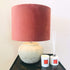 Tischlampe VERTAS dusty pink