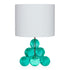 Tischlampe GLOBO PYRAMID in grün von Jonathan Adler