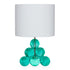 Tischlampe GLOBO PYRAMID in grün von Jonathan Adler