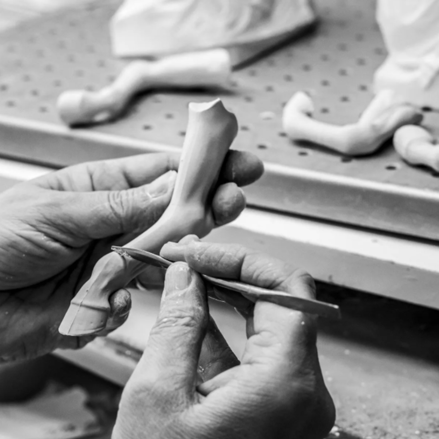 Stilvolle Lladró Lampe mit anmutiger Pferdefigur