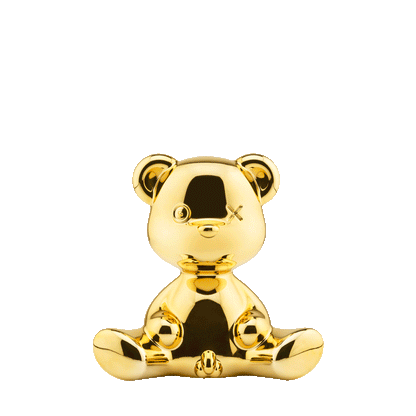 Tischlampe TEDDY BOY in Gold von QEEBOO