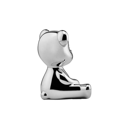 Tischlampe TEDDY BOY in Silber von QEEBOO