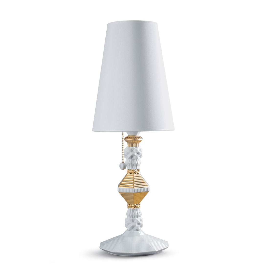 Tischleuchte BELLE DE NUIT in Golden Luster von Lladró