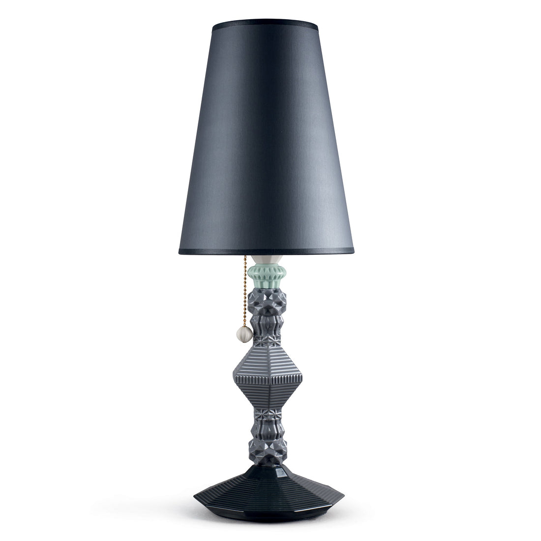 Tischleuchte BELLE DE NUIT in Schwarz von Lladró