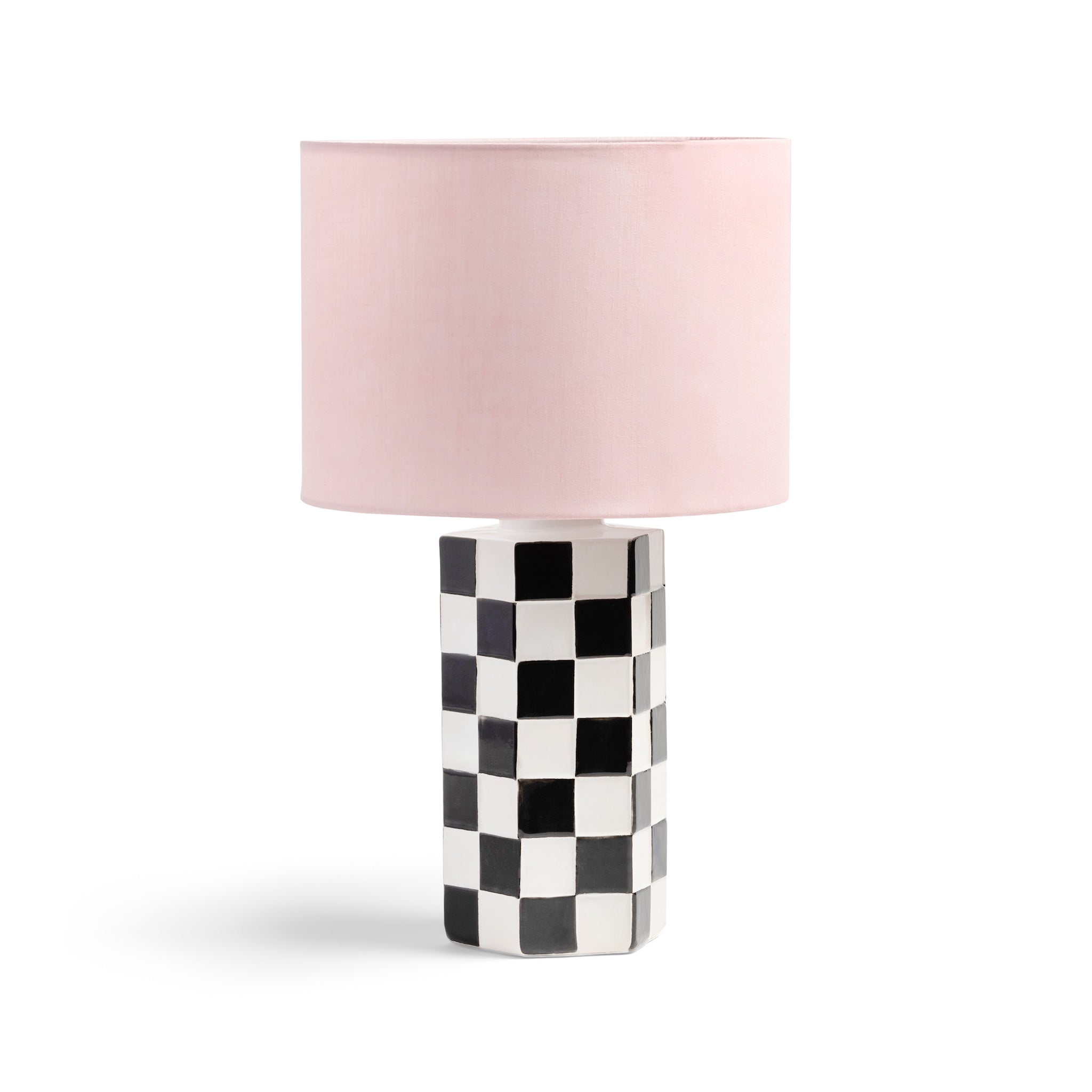 &amp;k Amsterdam Tischleuchte „Check Black“