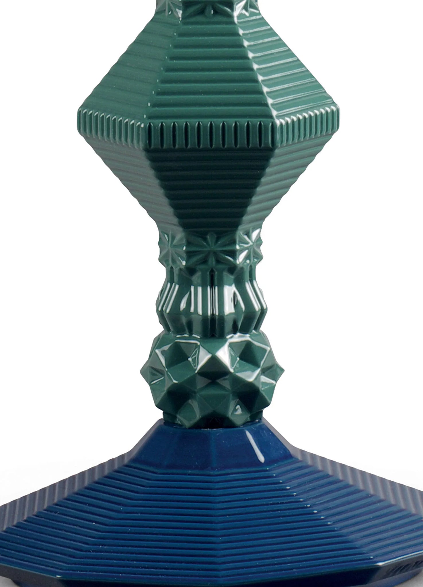 Tischleuchte BELLE DE NUIT in Grün von Lladró