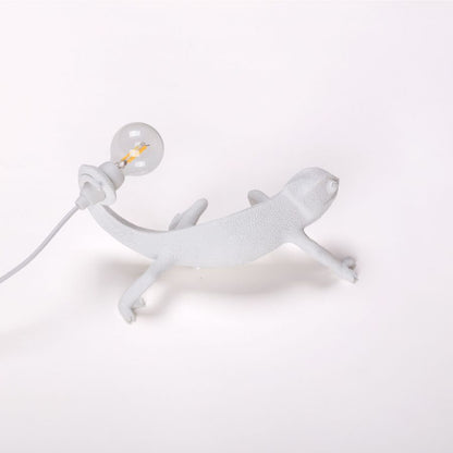 Tischlampe CHAMELEON weiß mit USB