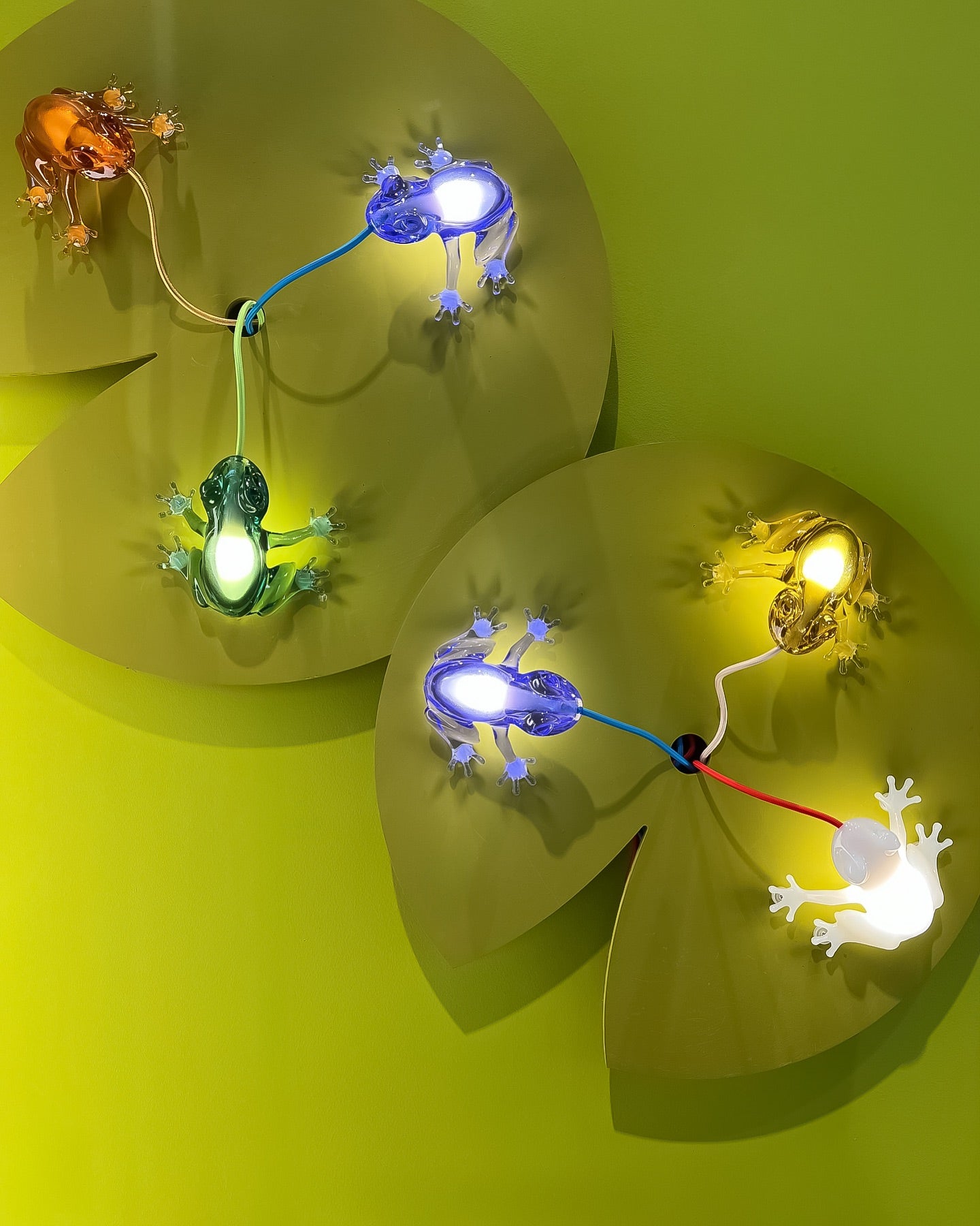 Tischleuchten von Qeeboo - Frog in verschiedenen Farben