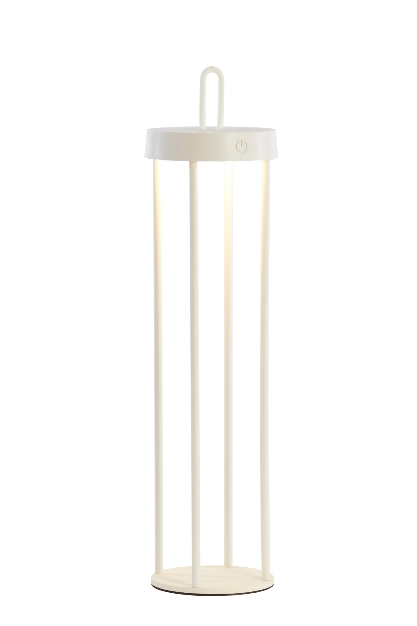 LED table lamp ISALO, Ø13x50 cm cream