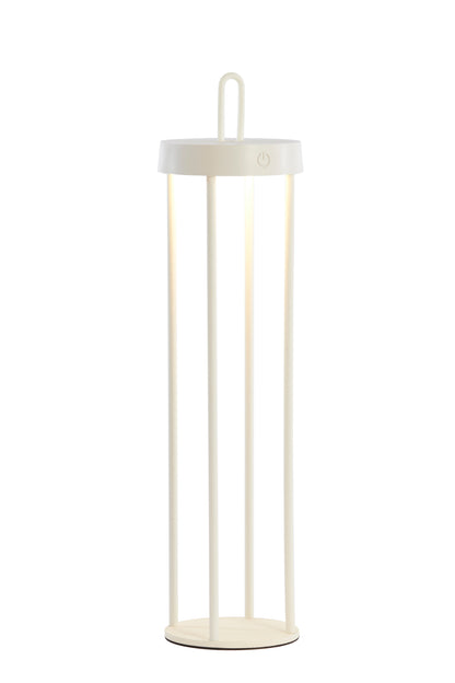 LED table lamp ISALO, Ø13x50 cm cream