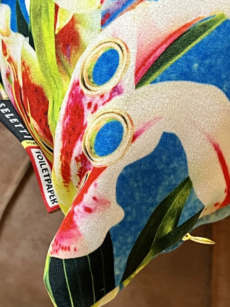 Samtkissen FIORI