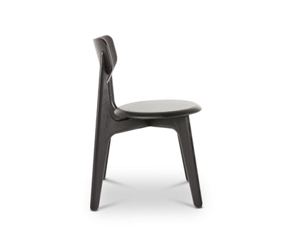 Slab Dining Chair – Black Brushed Oak von Tom Dixon