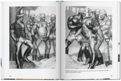 Darstellung von hypermaskulinen Blue Collar Männern in der Kunst von Tom of Finland mit Fokus auf Arbeiterkörper und Stärke