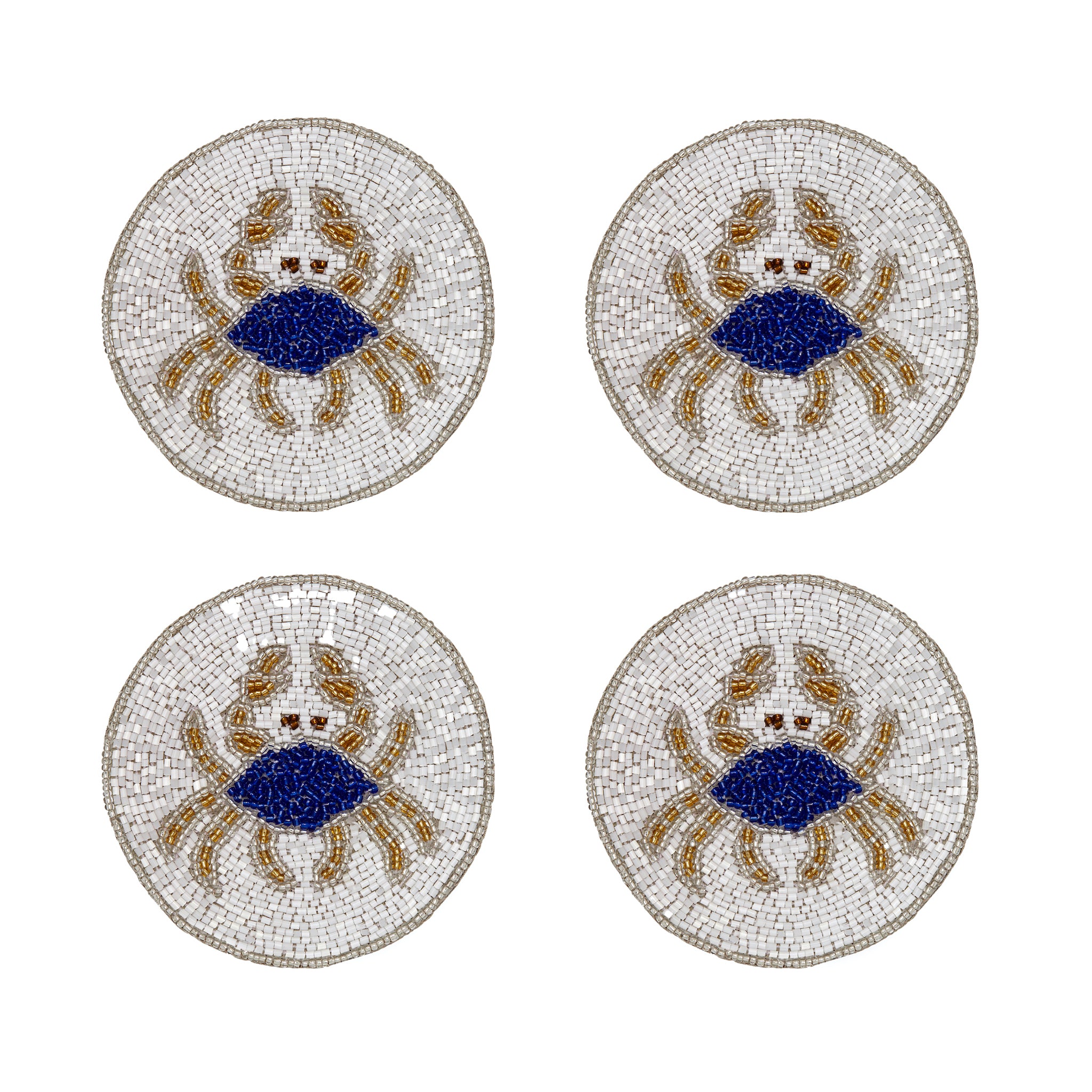 Untersetzer "Crab" – 4er-Set von Joanna Buchanan