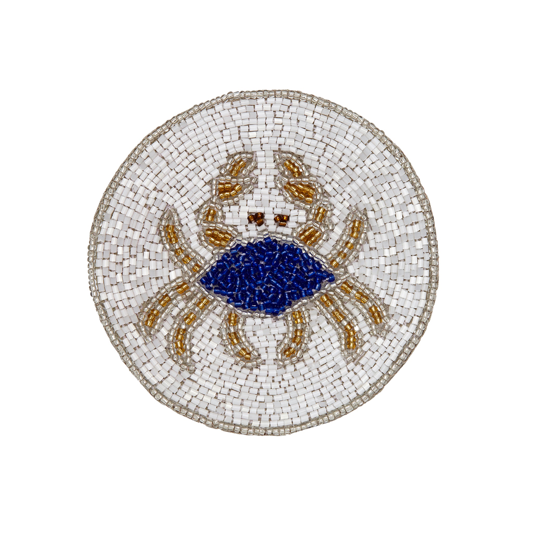 Maritime Untersetzer "Crab" – 4er-Set von Joanna Buchanan