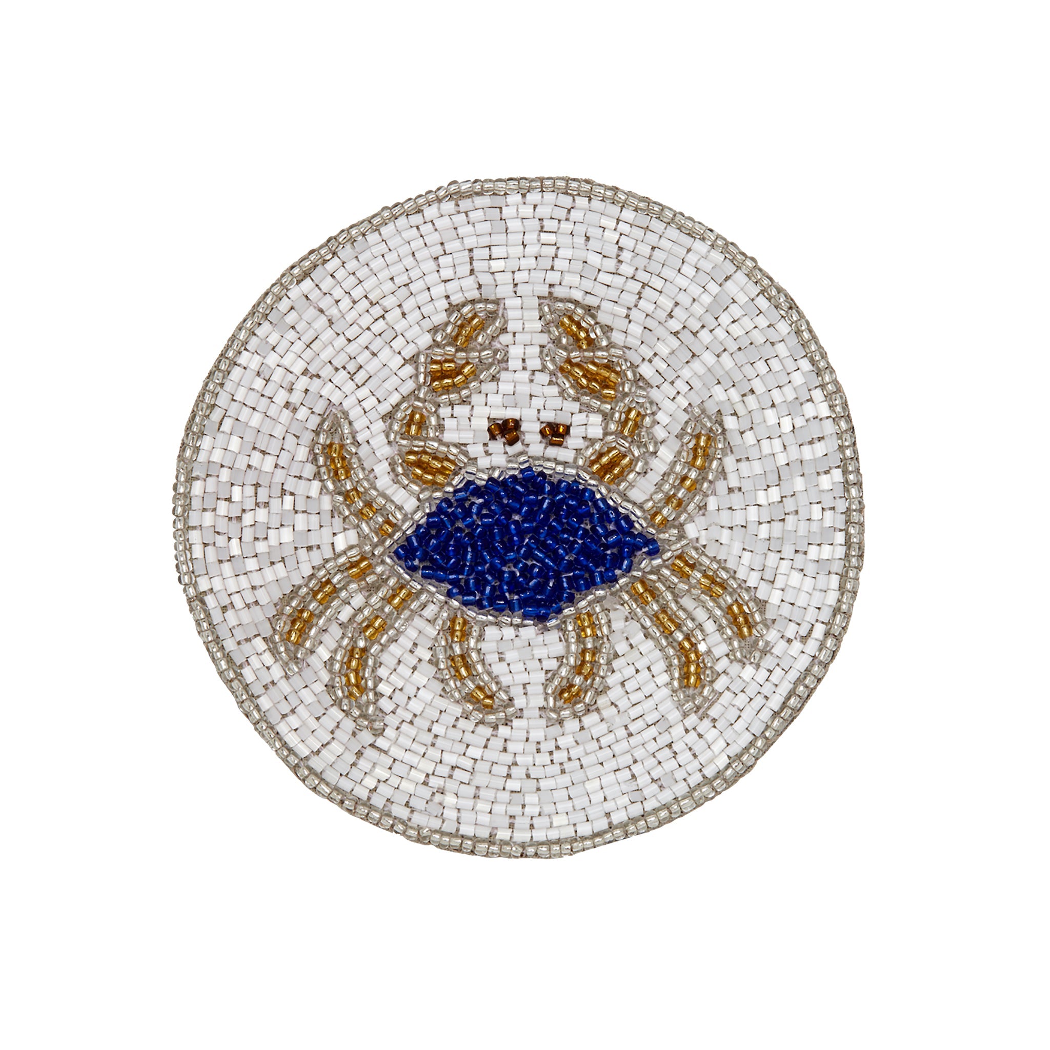 Maritime Untersetzer "Crab" – 4er-Set von Joanna Buchanan