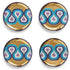 Untersetzer MILANO von Jonathan Adler
