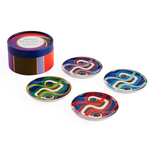Madrid Untersetzer – Set of 4 in Geschenkbox