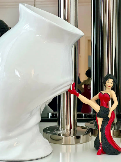 Vase CIRCUS LUCY weiß