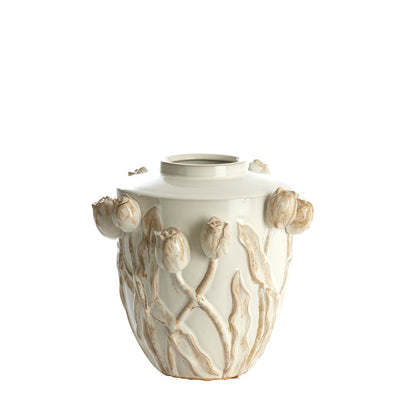 Vase JUANA crème von Light &amp;amp; Living