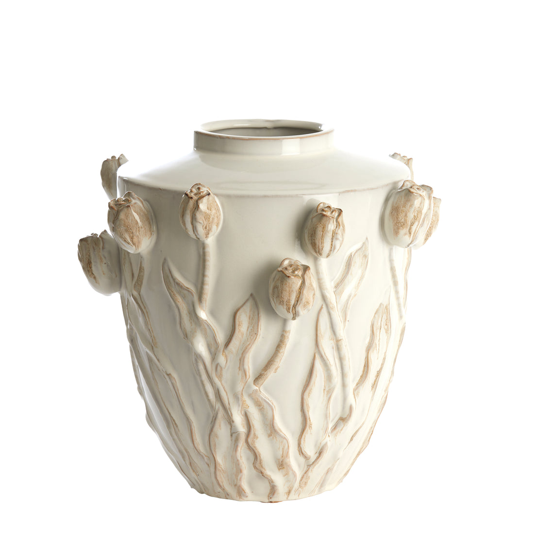 Vase JUANA crème von Light & Living