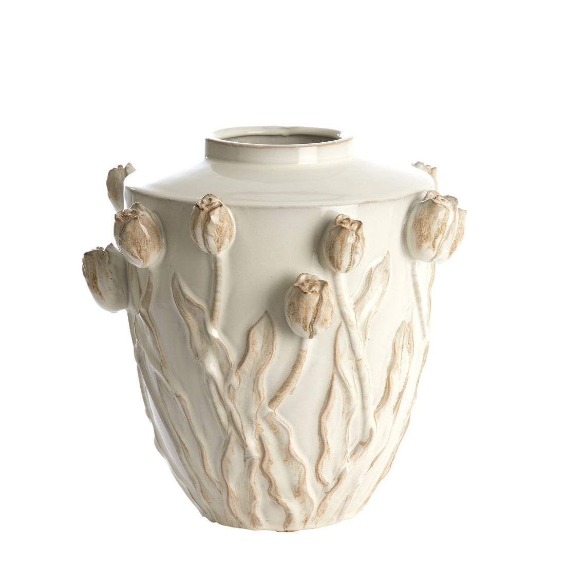 Vase JUANA crème von Light & Living
