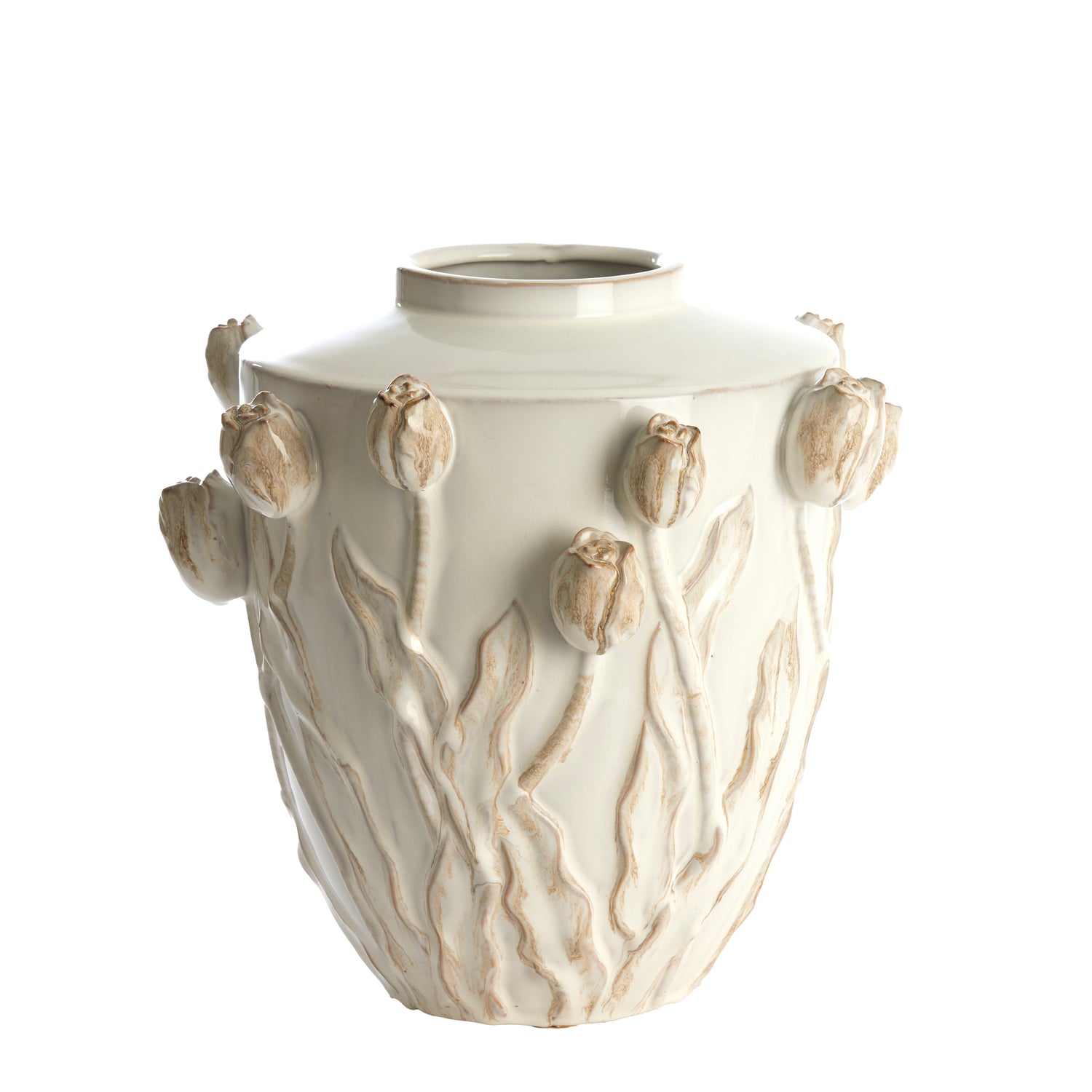 Vase JUANA crème von Light &amp;amp; Living