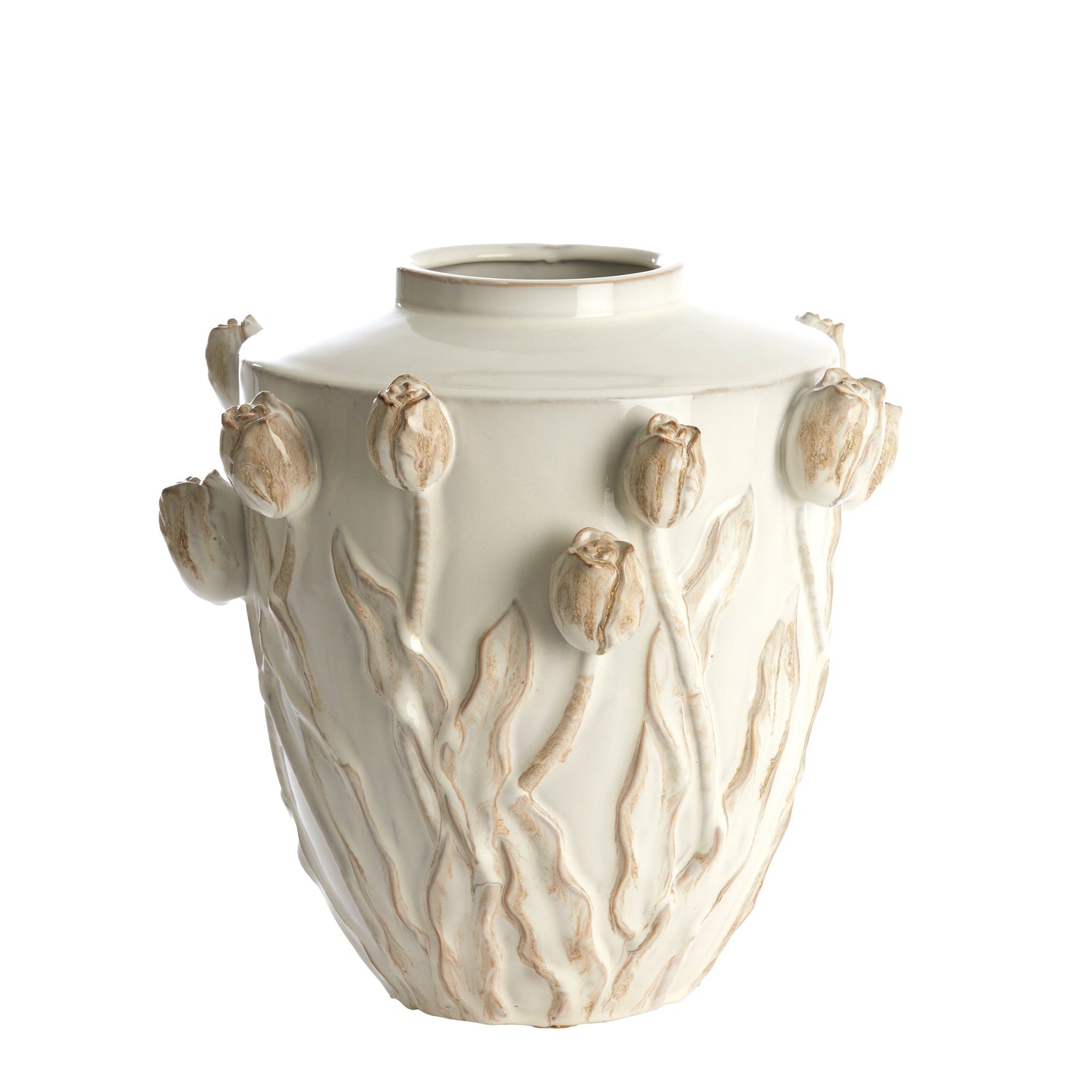Vase JUANA crème von Light &amp;amp; Living