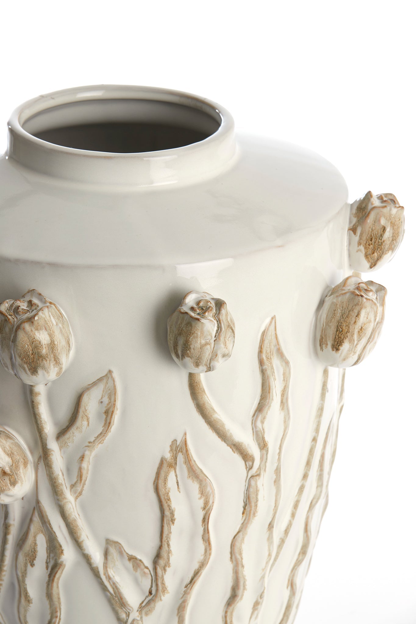 Vase JUANA crème von Light &amp;amp; Living