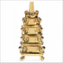 Vase Layer Gold – Designvase aus Porzellan