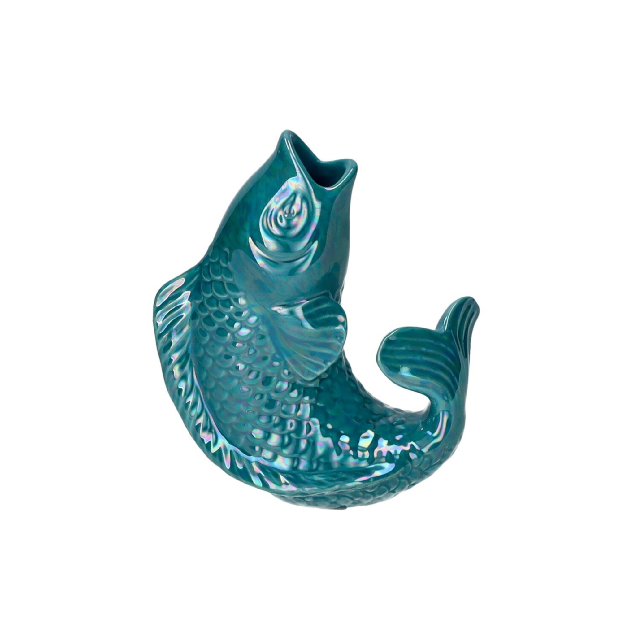 Fischförmige Mamsell Koi Vase XS als Dekoration