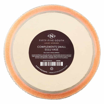 Vase SULU orange Vintage