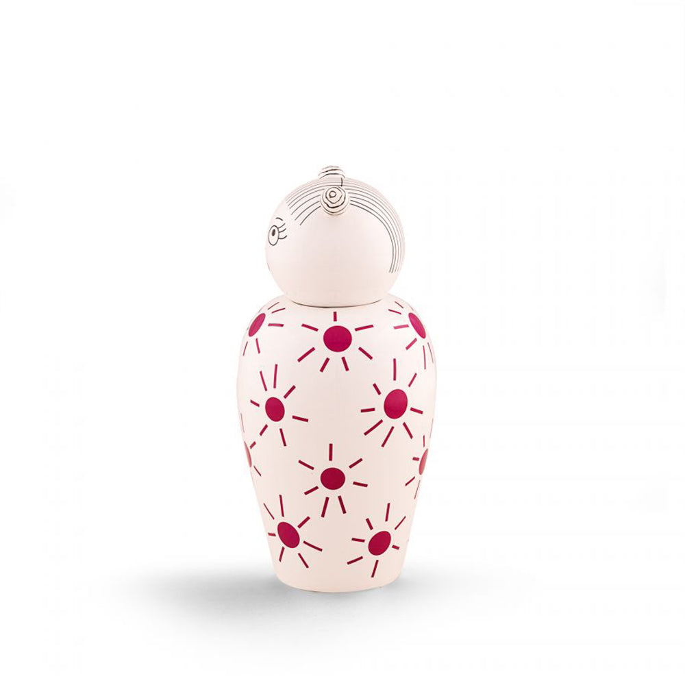 Vase mit Deckel DOLOMITE LULA