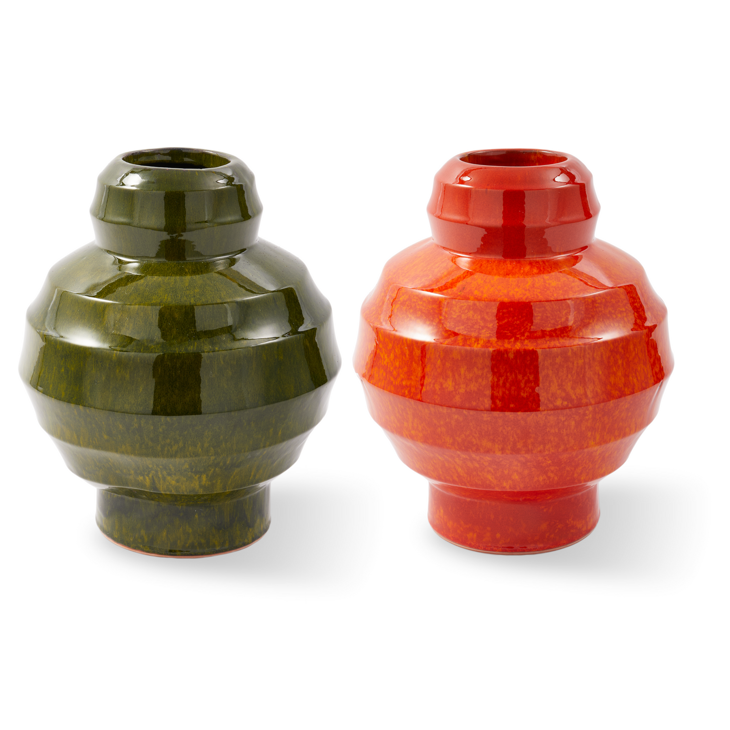 Pols Potten Pflanztopf mit Unikat-Finish in Dunkelgrün
