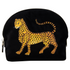 Schwarze Velvet Pochette aus italienischem Samt
