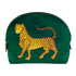 Grüne Velvet Pochette aus italienischem Samt