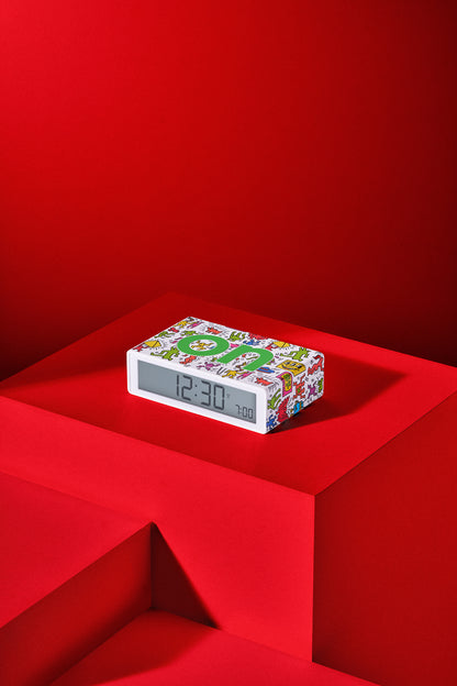 LEXON HAPPY FLIP+ x KEITH HARING Wecker