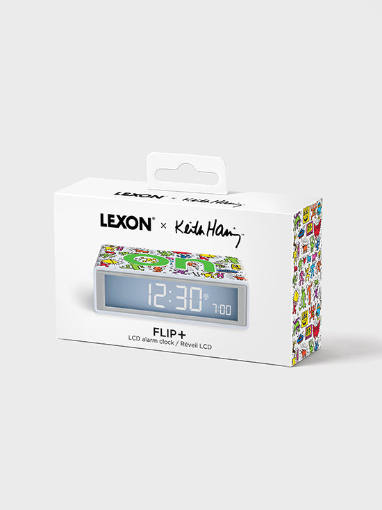 LEXON HAPPY FLIP+ x KEITH HARING Wecker