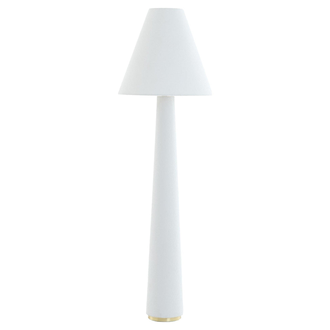 Stehleuchte Ø50x168 cm DEVIA bouclé crème in modernem Design