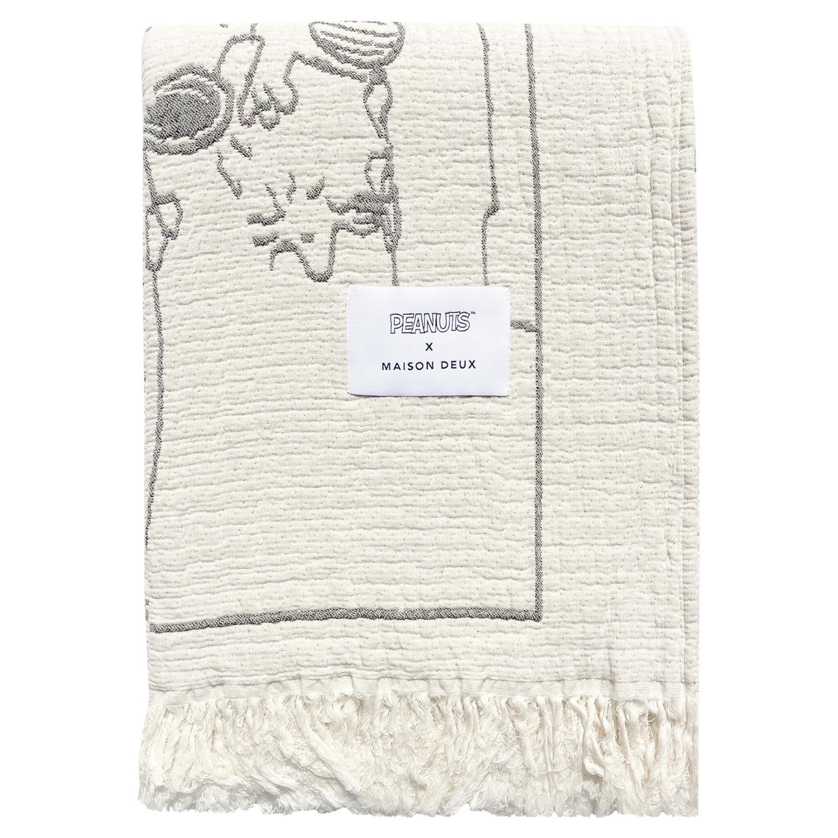 Baumwolldecke Peanuts Blanket Comic Flightschool