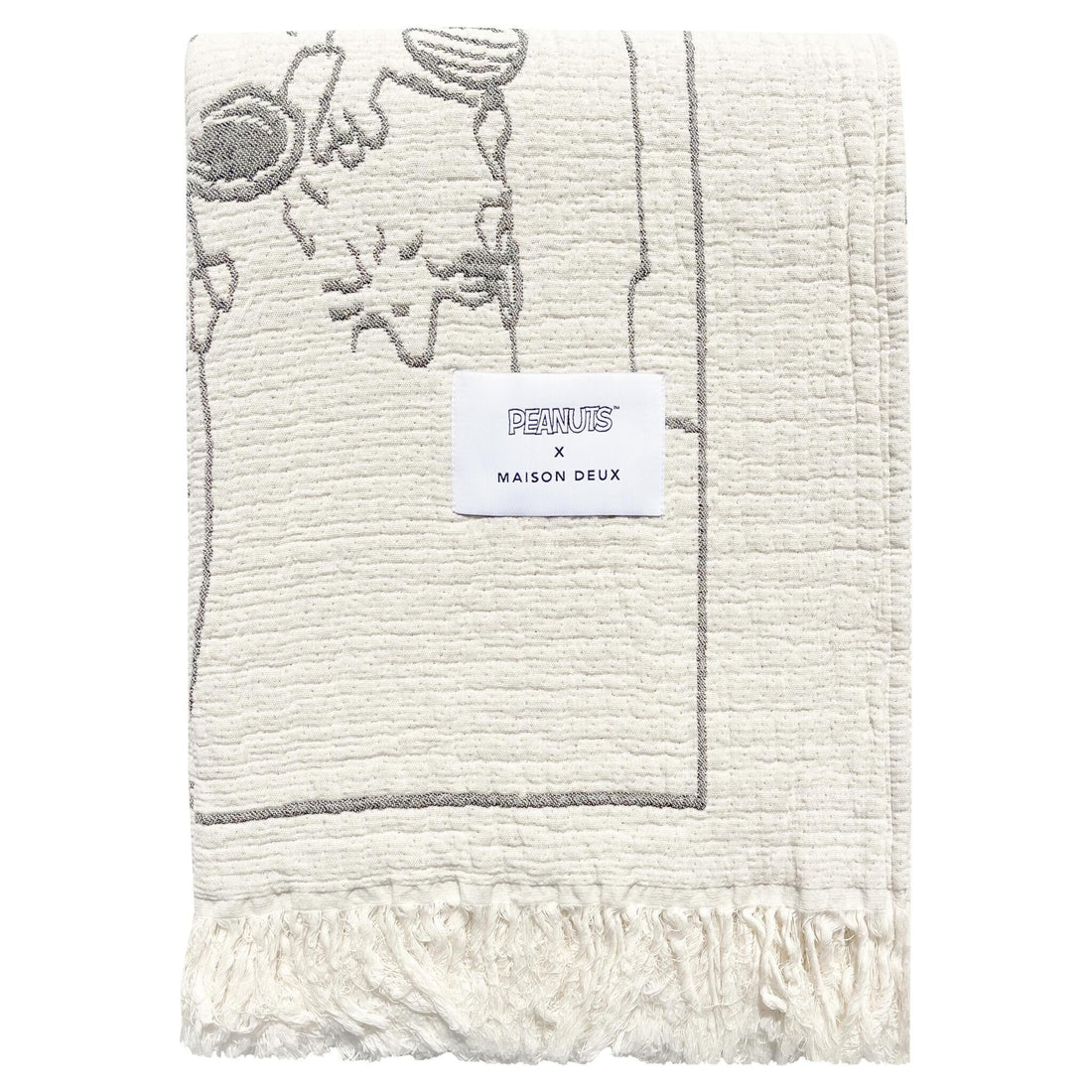 Baumwolldecke Peanuts Blanket Comic Flightschool